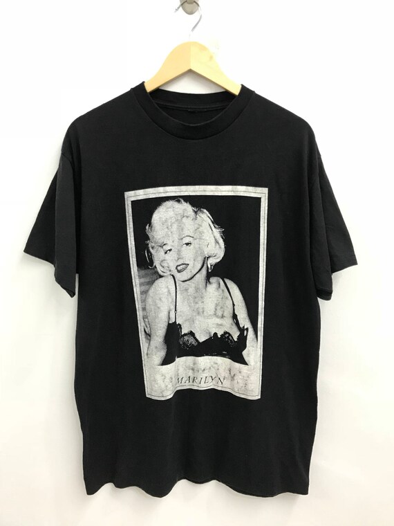 Vintage 80s Marilyn Monroe Potrait tshirt..Mosquit