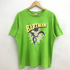 Vintage Bartman Tshirt. I Simpson. Futurama The Critic American Dad Cartoon Network. Taglia L