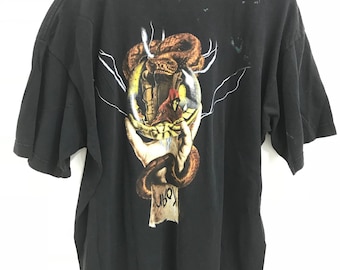 1993年ヴィンテージ映画「デモリションマン」Tシャツ：シルベスター