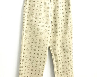 ♡　MCM XX-Large Monogram Print Shorts in ECONYL® Black | MCM ®CA