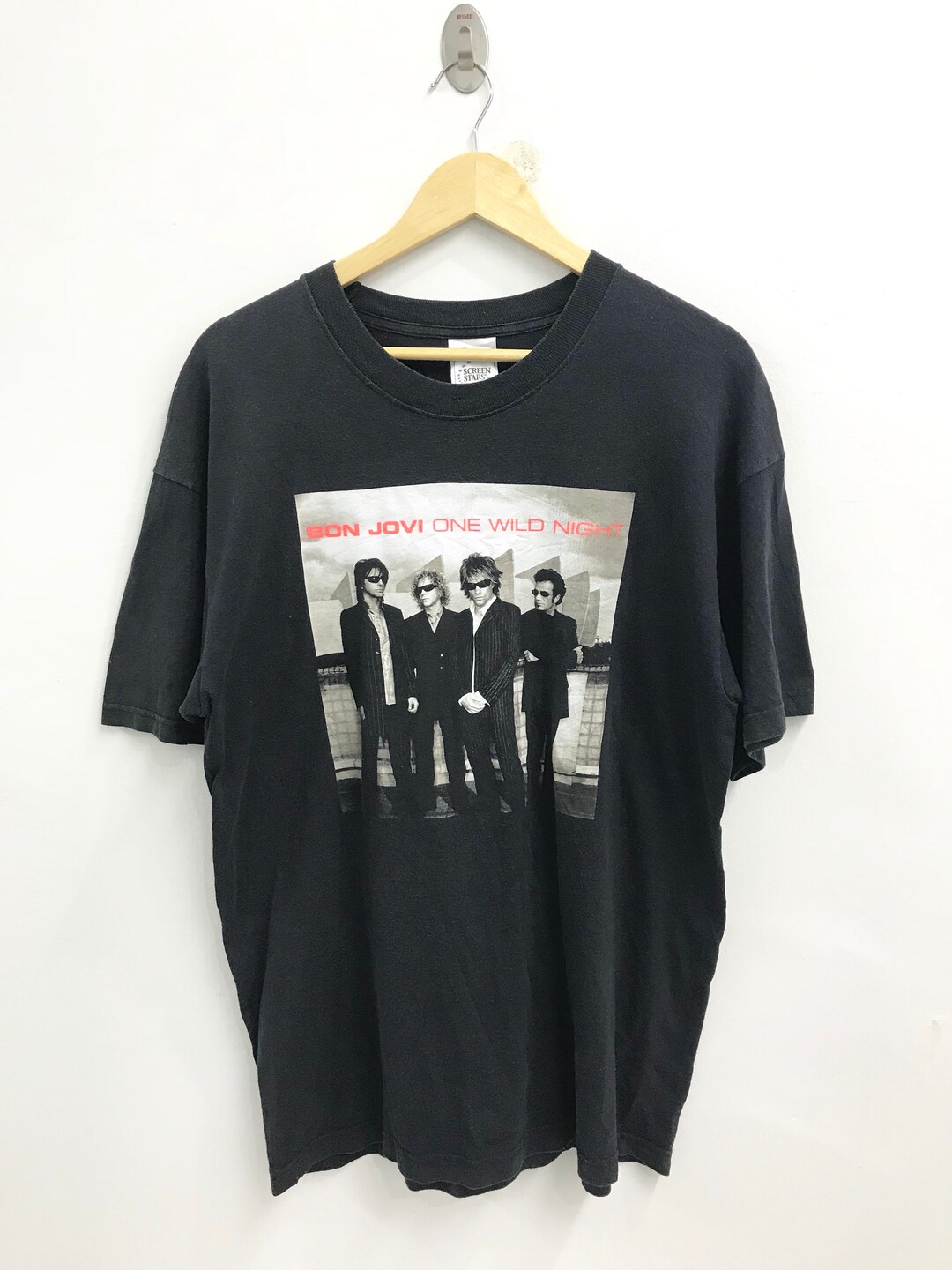 【未着用】BON JOVI Tシャツ One Wild Night Lサイズ 2001's BON JOVI music tee “one wild night” | NOIR ONLINE
