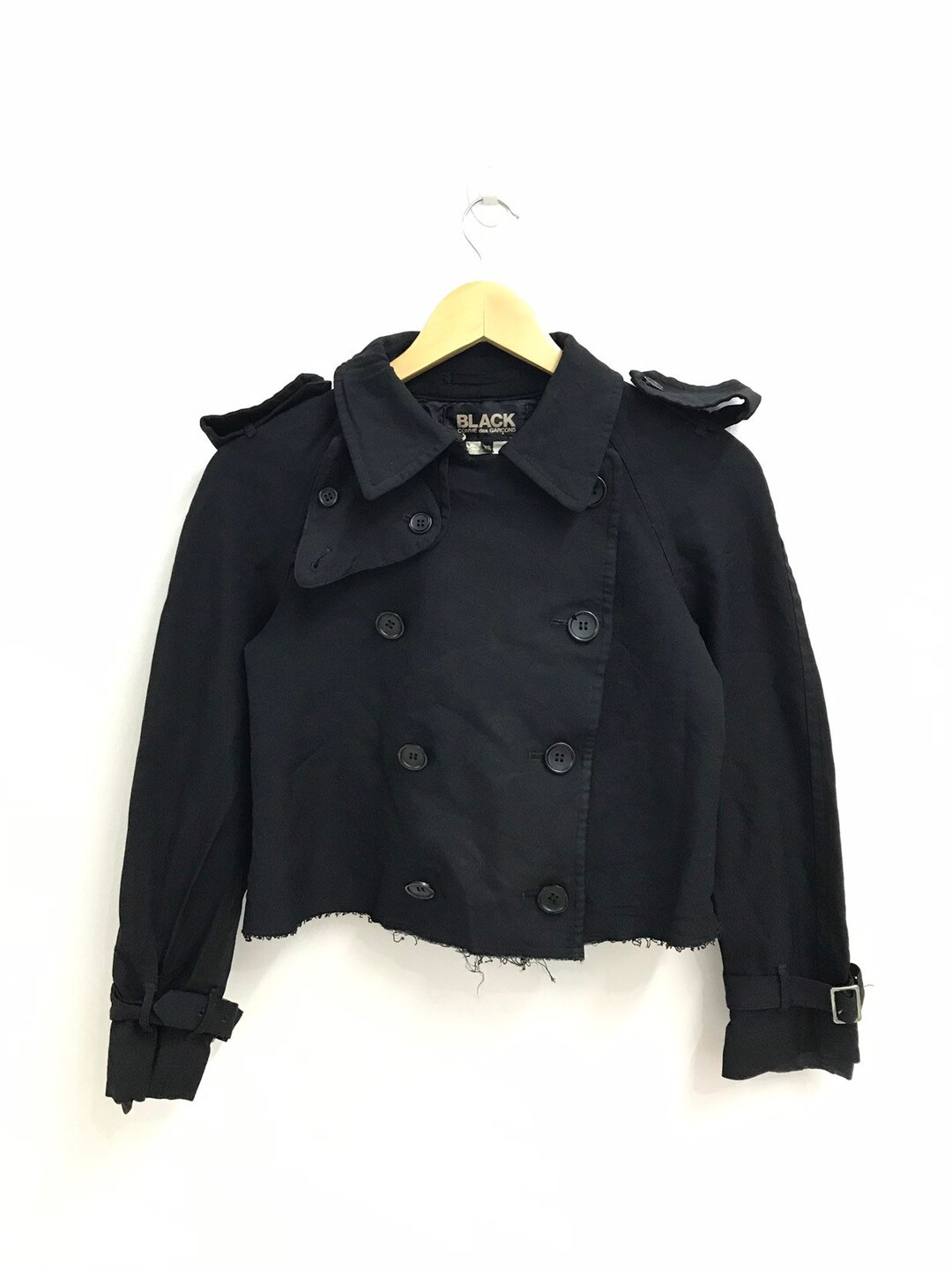 Free Shipping! Vintage Comme Des Garcons Black Distressed Free Shipping! Vintage Comme Des Garcons Black Distressed