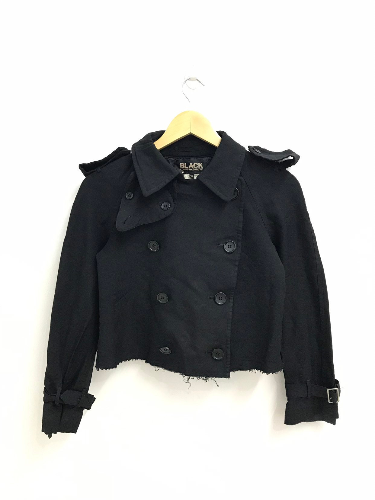 Free Shipping! Vintage Comme Des Garcons Black Distressed Free Shipping! Vintage Comme Des Garcons Black Distressed
