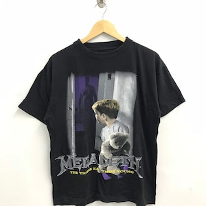 Free Shipping! Vintage 1994 Megadeth &quot;The Tigers Eat Their Young&quot; Promo Album Tour tshirt..Heavy Metal