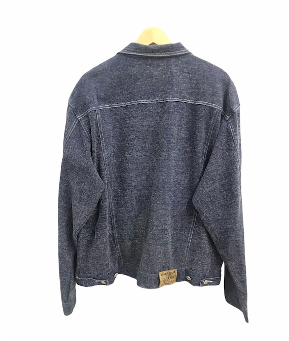 Vintage 90s Karl Kani Denim Corduroy Jacket..streetwear Hip