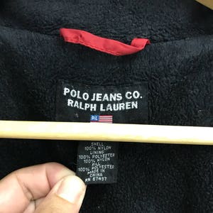 Vintage 90s Polo Jeans Ralph Lauren Jacket..Polo Sport..Nice Colour. image 3