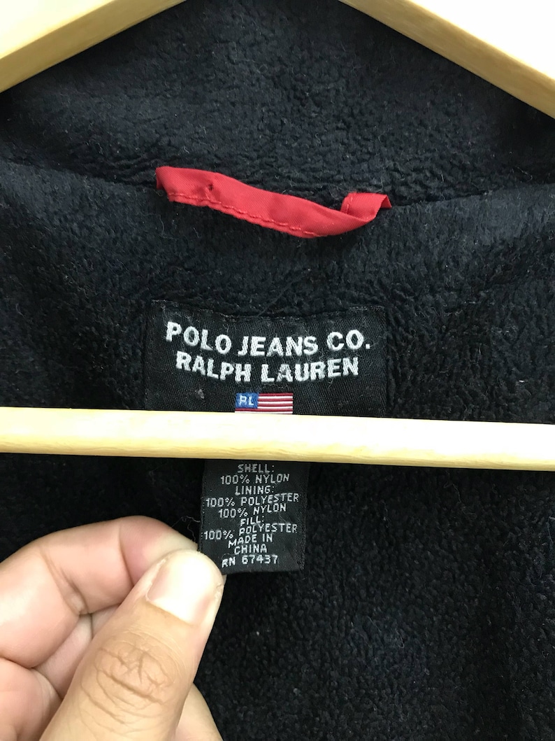Vintage 90s Polo Jeans Ralph Lauren Jacket..Polo Sport..Nice Colour. image 3