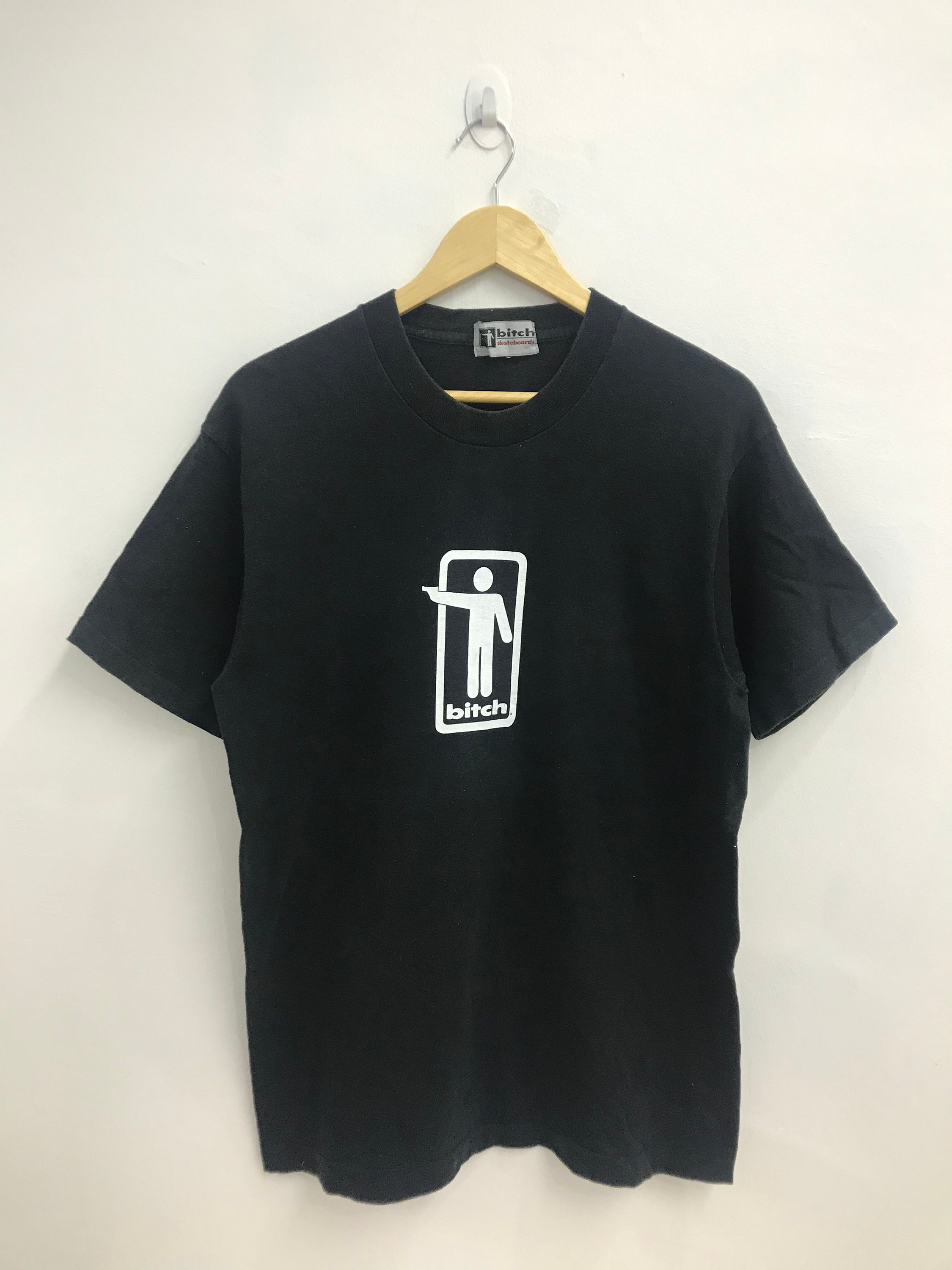 ホットセール skateboards 激レア bItch tシャツ シングルステッチ 90s Tシャツ/カットソー(半袖/袖なし) - ip