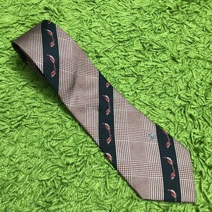 Vintage 90s Gucci Silk Necktie..Designer Luxury Brand..Made in Italy