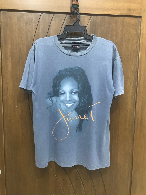 Vintage Y2K Janet Jackson 2001 All for You Tour Promo Tshirt - Etsy