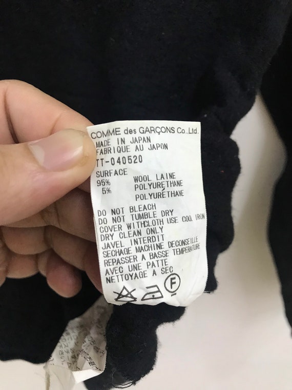 Comme des garcons 1996 letra hot sale
