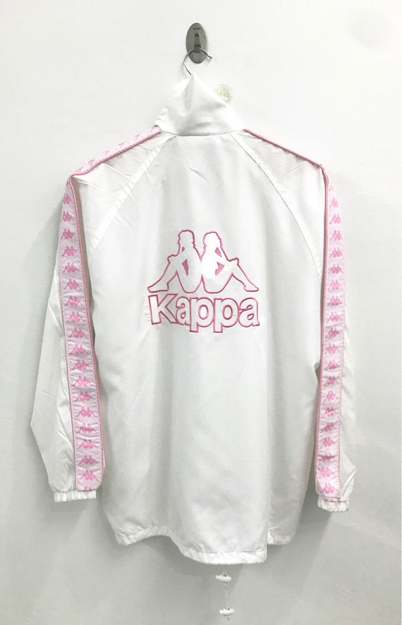 kappa jacket pink