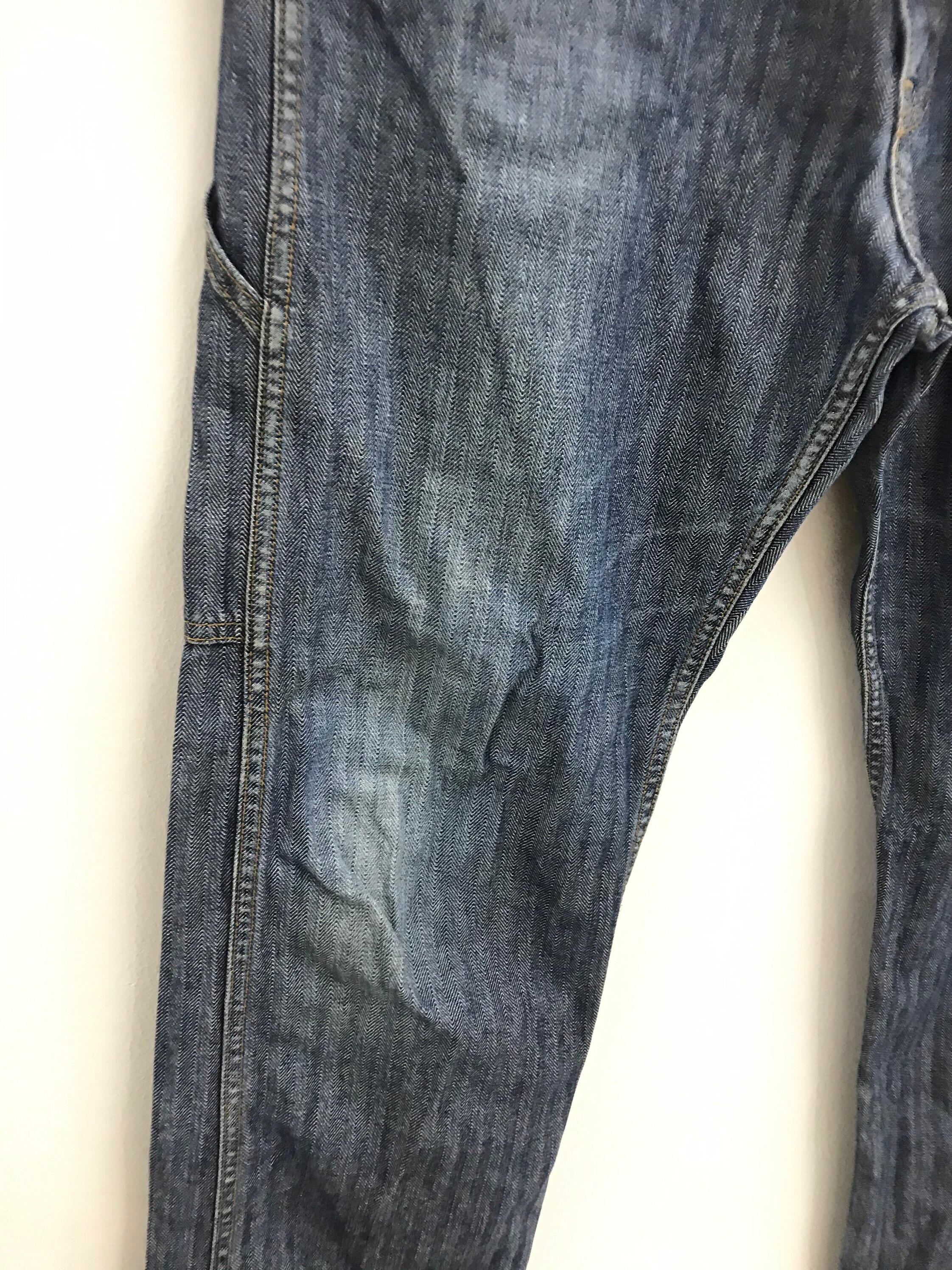 Vintage 90s Hysteric Glamour Kinky Jeans Worker Design