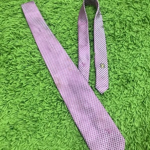 Free Shipping! Vintage Louis Vuitton Silk Men’s Necktie..Made in Italy