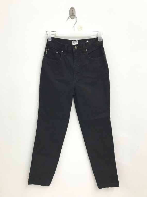 パンツ vintage made in ITALY moschino pant at Vintage Moschino Cotton Pants S/M – Artistic Pattern, Made