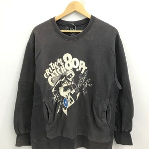 Vintage Balance Wear Design sudadera.. Ropa de calle.. Captura crítica 10.PT".. Marca Japonesa
