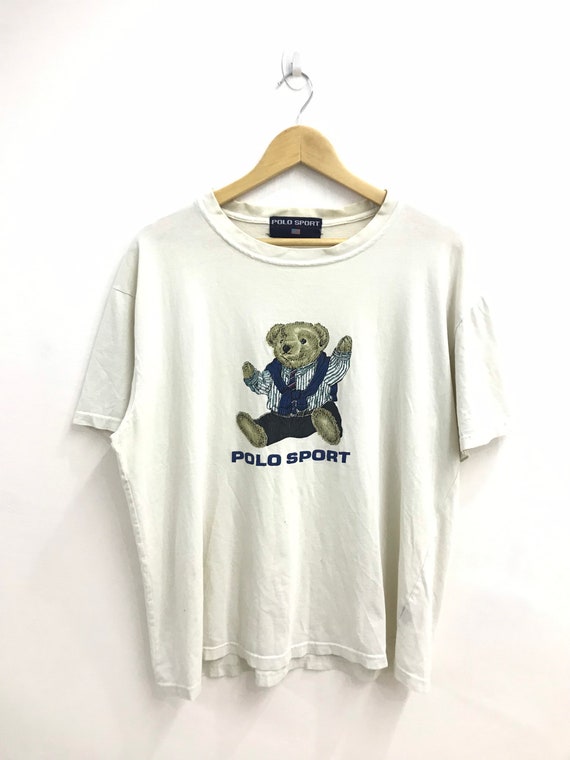 Free Shipping! Vintage 90s Polo Sport Bear..Polo S
