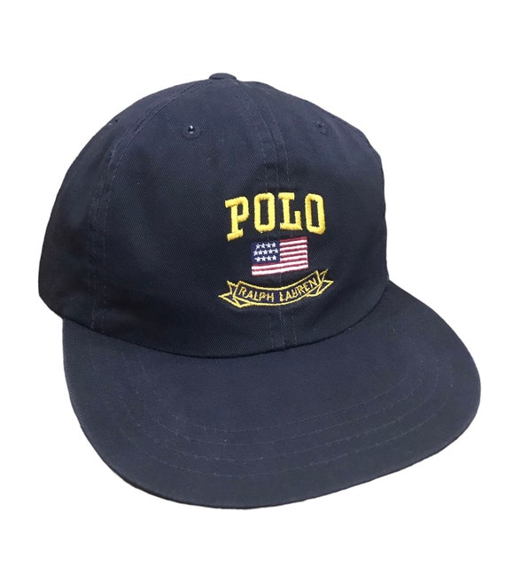 Vintage 90s Polo Ralph Lauren Spellout Cap - Etsy