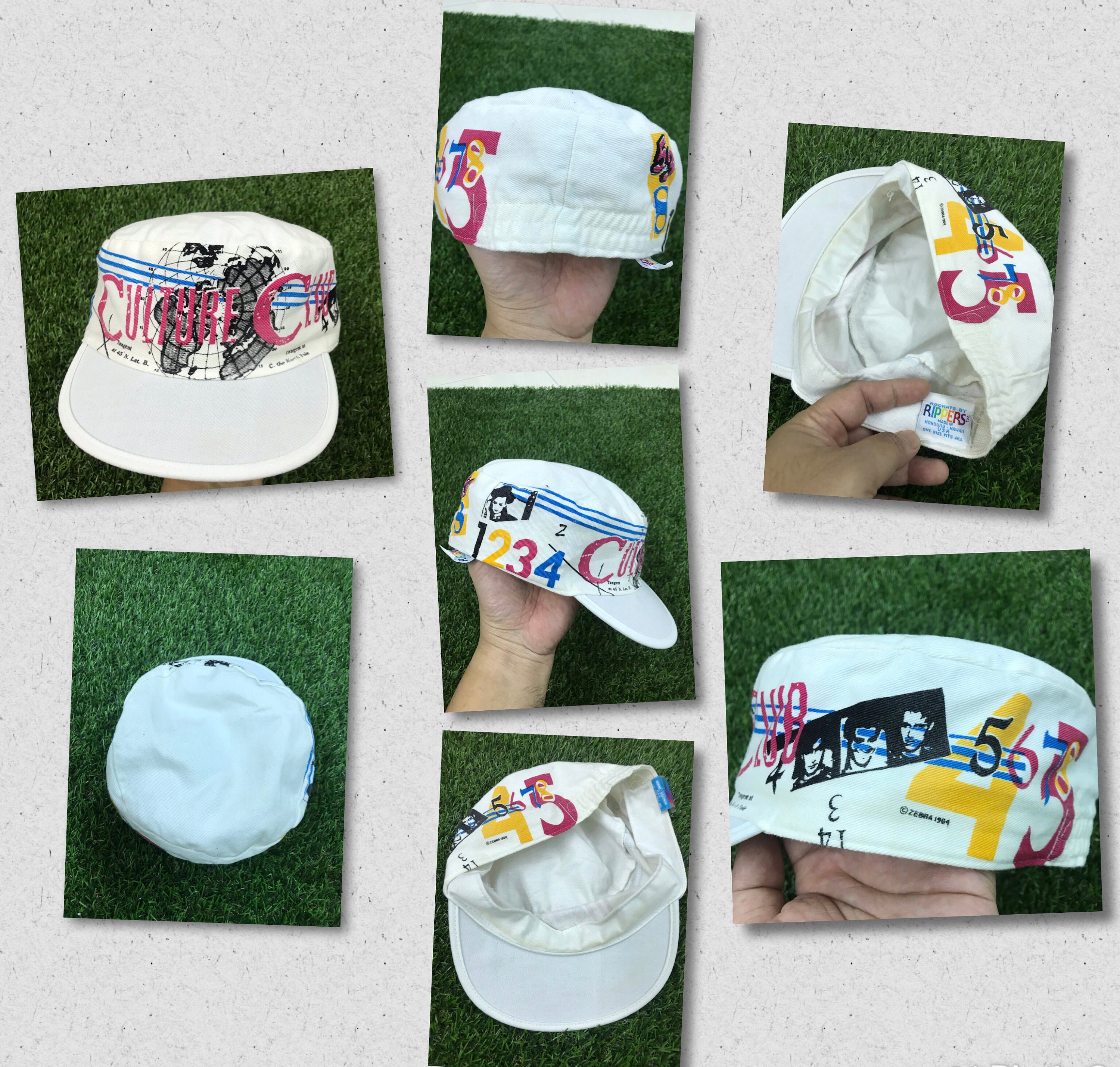 Vintage 1984 Culture Club Boy George T-shirt & Painter Cap