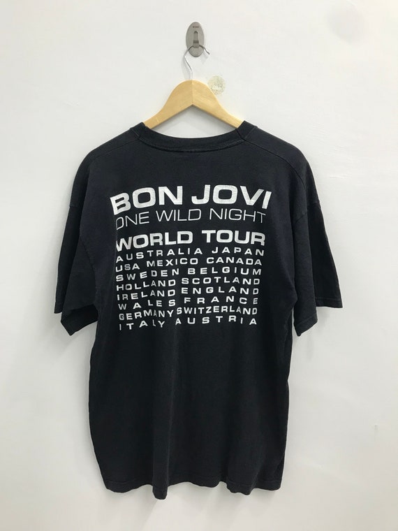 【未着用】BON JOVI Tシャツ One Wild Night Lサイズ 未着用】BON JOVI Tシャツ One Wild Night Lサイズ - メルカリ