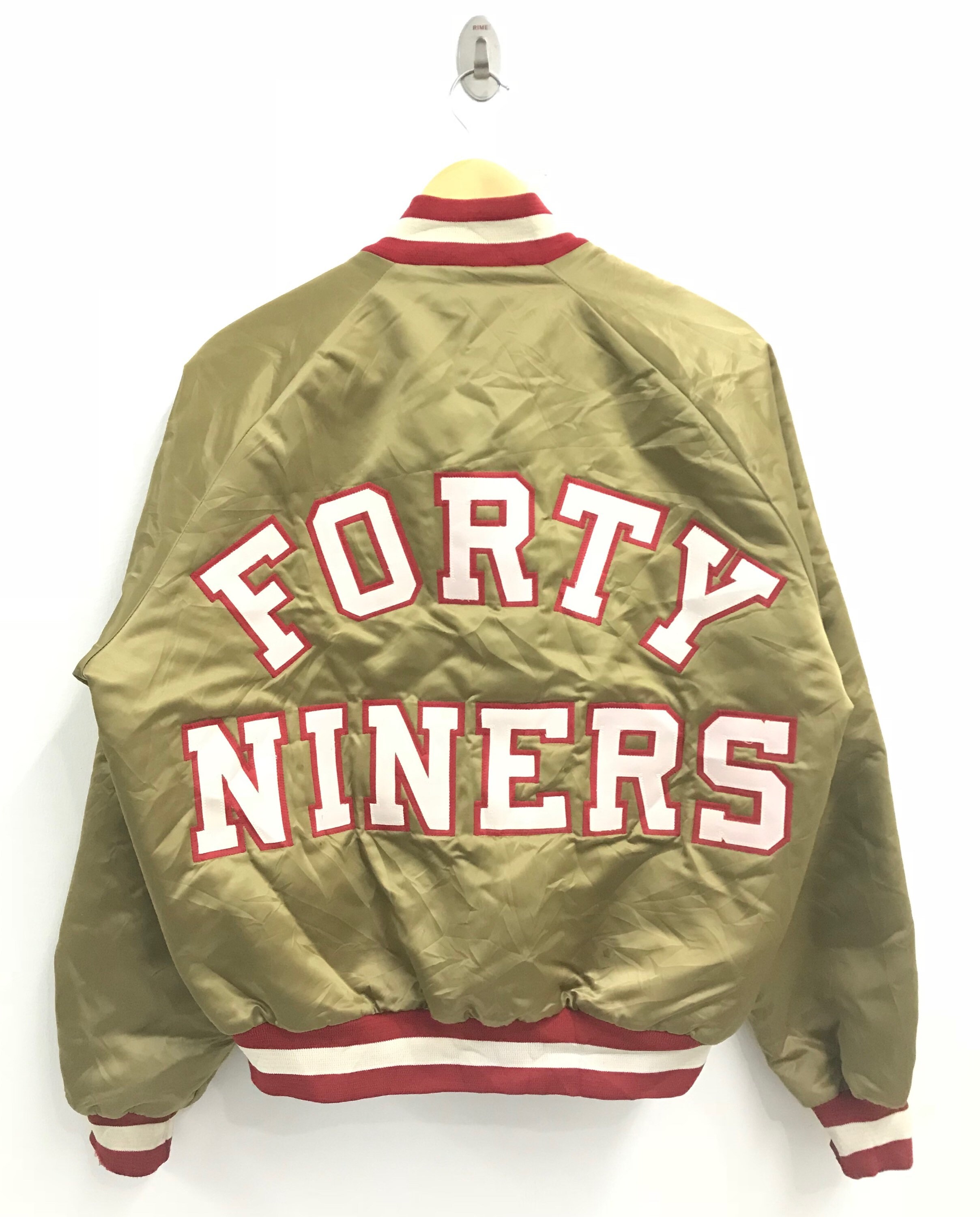 Vintage 90s Forty Niners Jacket Chalk Line..49ers..NFL Etsy