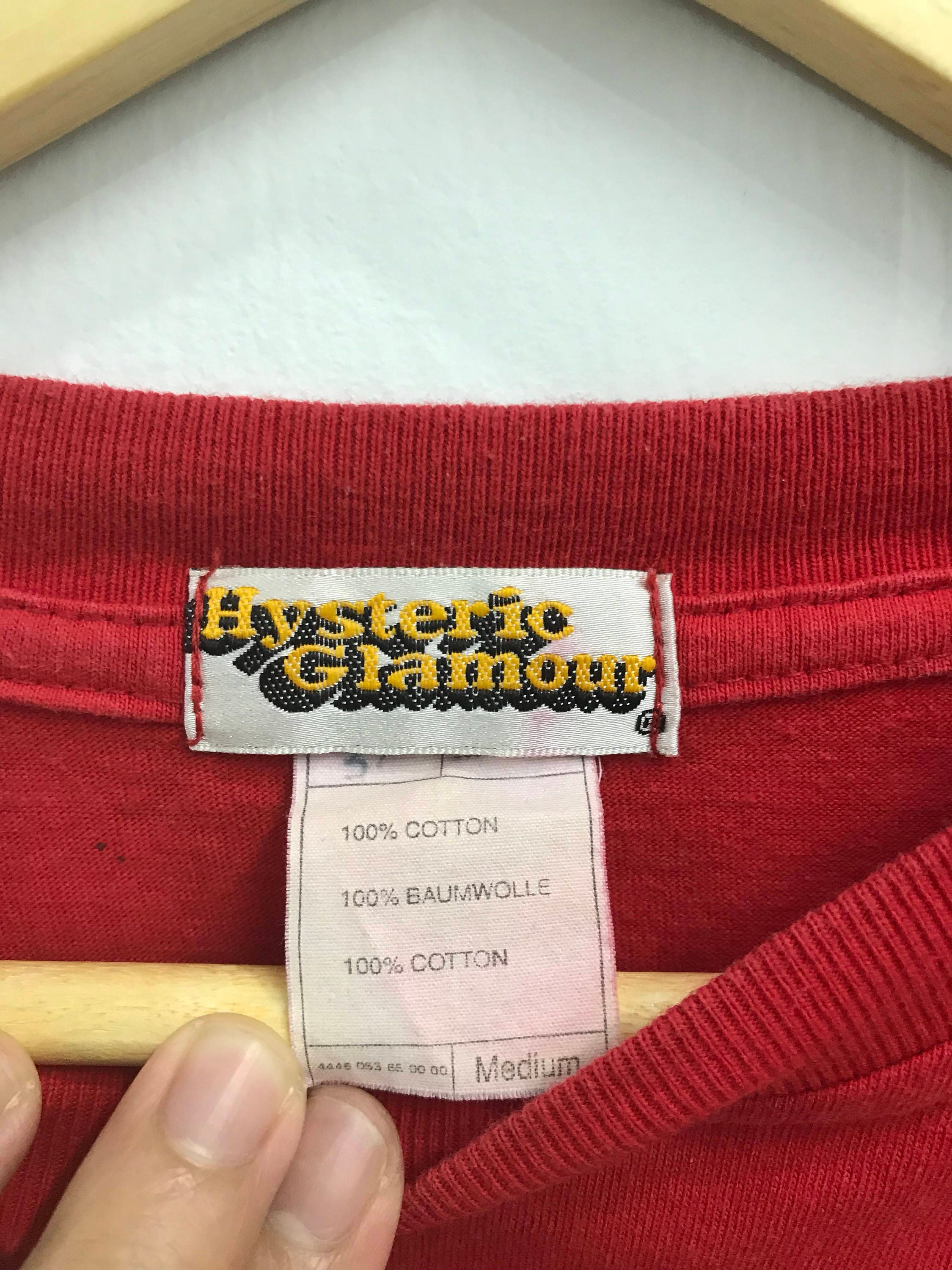 Vintage Hysteric Glamour 69 Long Sleeves Tshirt..streetwear