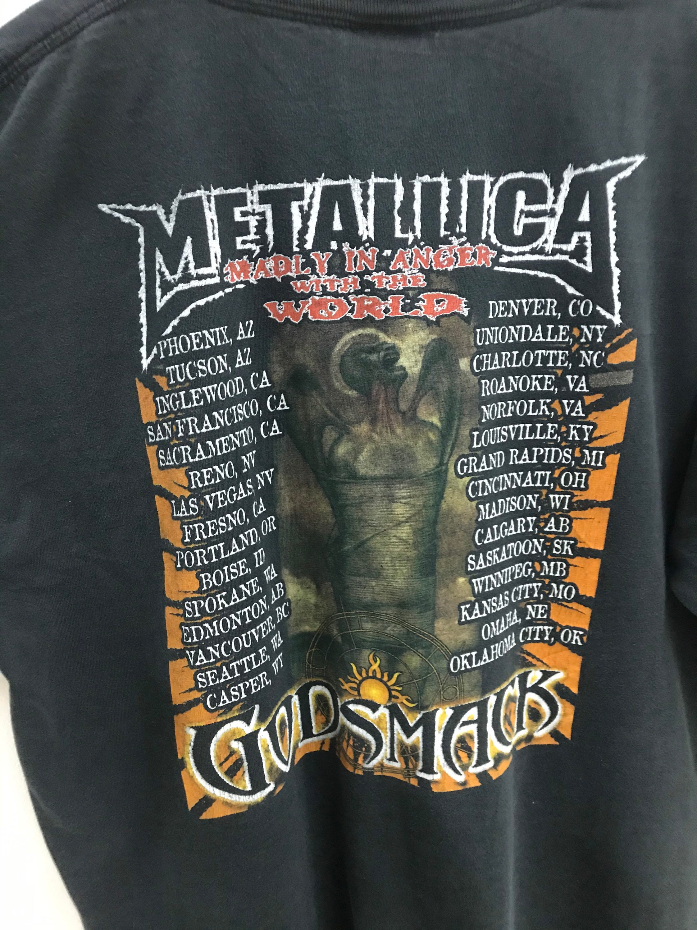 Vintage Metallica Madly in Anger With the World Tour With Godsmack