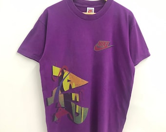 Vintage 90s Nike Air Tshirt..Michael Jordan..Size L..Made in USA