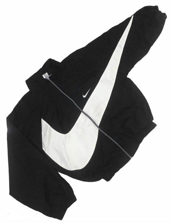 large swoosh nike jacket