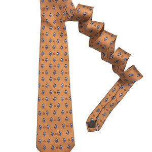 Vintage Loewe Botanica Espanola Necktie..100% silk..Made in Italy