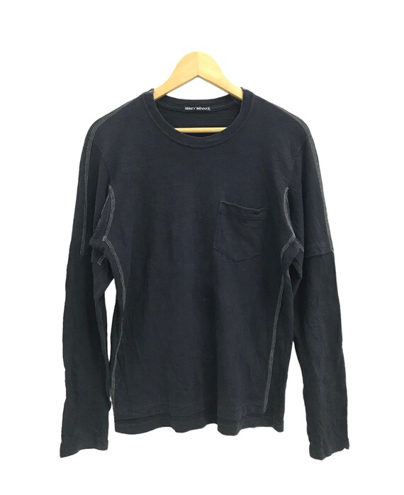 90s ISSEY MIYAKE MEN Shirt sleeve Tee