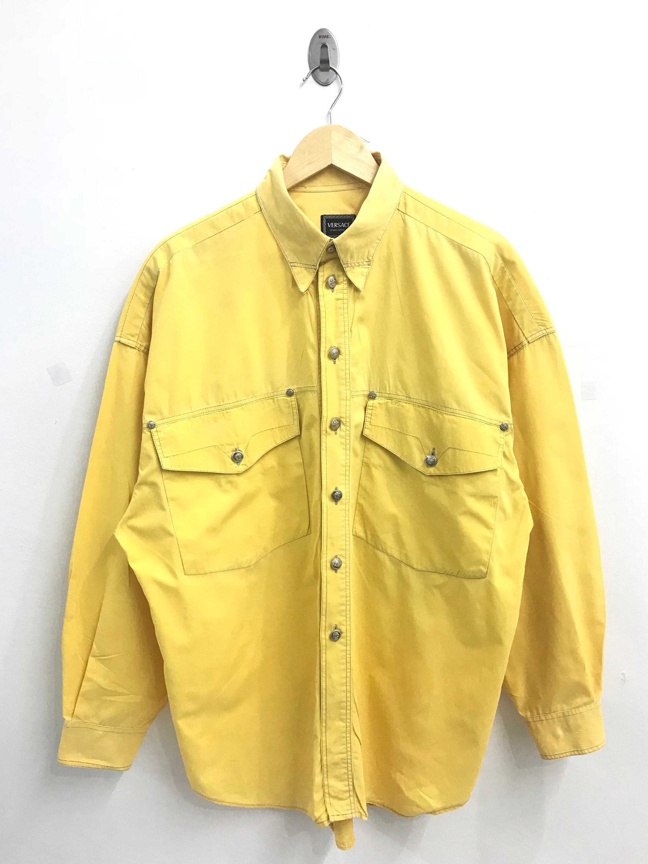 Versace button ups sale