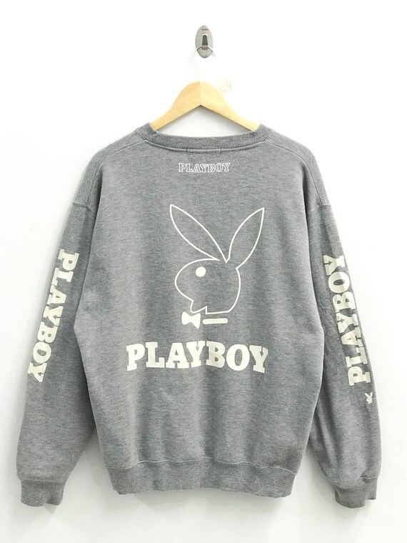 Vintage 90s Playboy Big Logo Sweatshirt..size 2L - Etsy