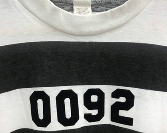 超希少 1910's prisoner stripe shirt 超希少 1910's prisoner stripe shirt