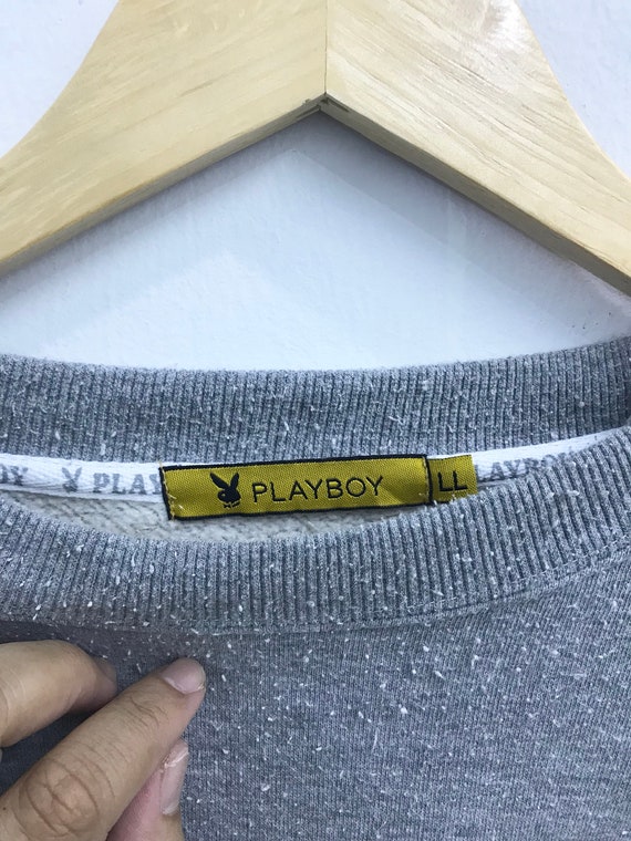 Vintage 90s Playboy Big Logo sweatshirt..Size 2L - image 4