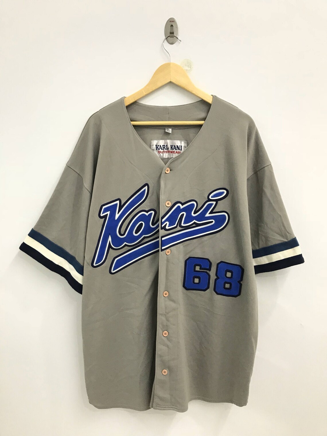 Free Shipping Vintage 90s Karl Kani Button Ups Baseball - Etsy