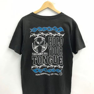 Vintage 90s Kendo Kashin tshirt..Japan Wrestler..Rey Mysterio..Size L.
