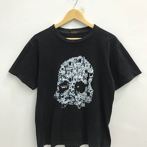 Free Shipping! Vintage Undercover by Jun Takahashi tshirt..Undercoverism For Rebels..Skull Time&#39;s Up..Size M.