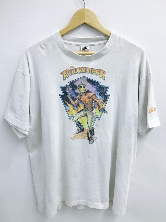 Free Shipping! Vintage 90s The Rocketeer tshirt..F