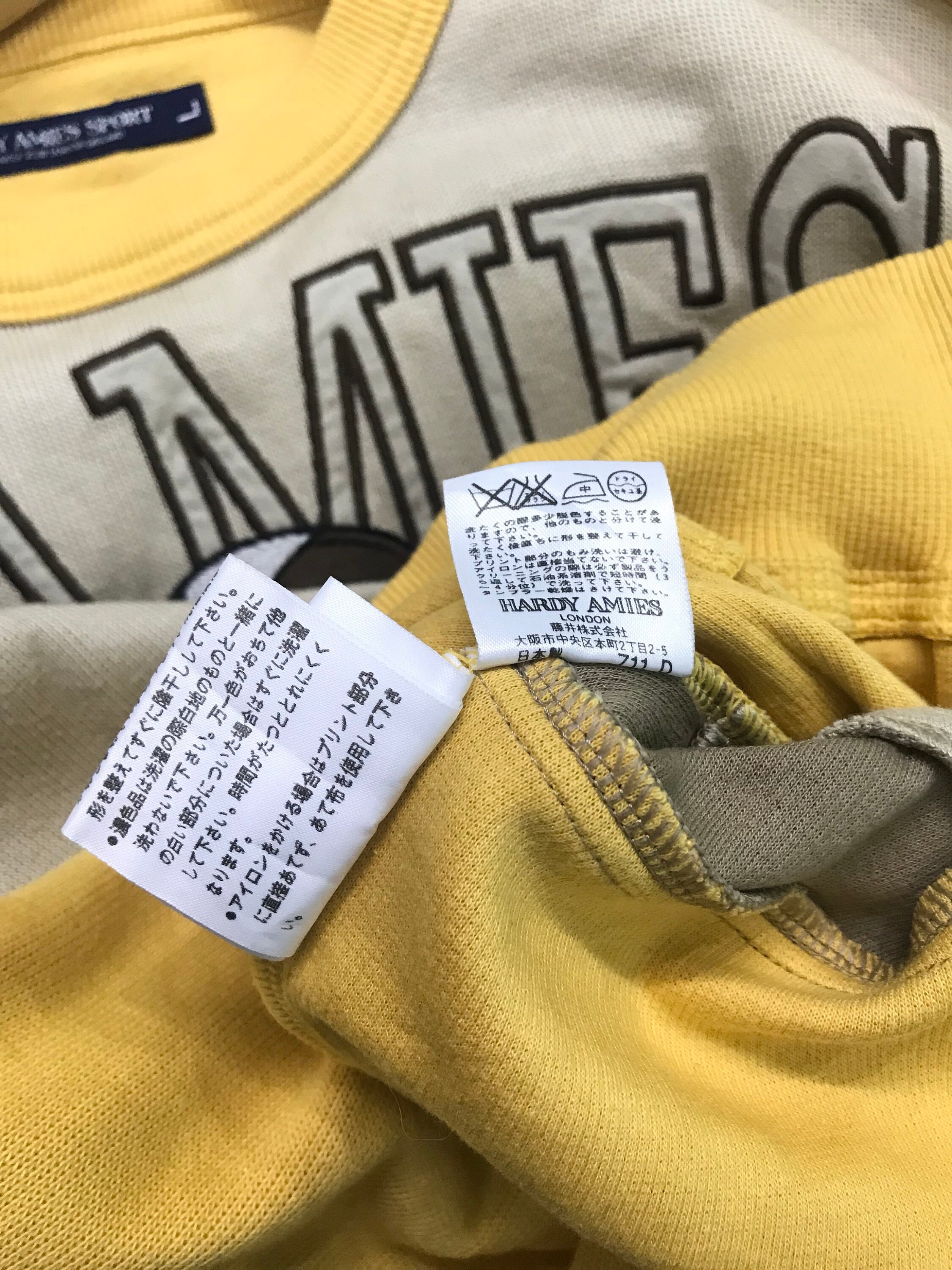 Vintage 90s Hardy Amies Sport Sweatshirt..big Logo..size L Vintage 90s Hardy Amies Sport Sweatshirt..big Logo..size L