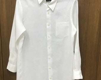Junya Watanabe Comme des Garcons Linen Dress Shirt..Size XS
