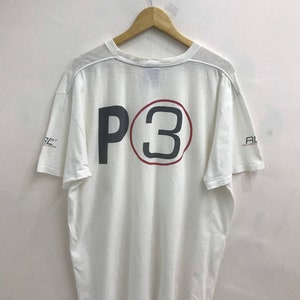 Vintage Polo Sport Ralph Lauren Team P3 Big Logo Tshirt..Size 2L..
