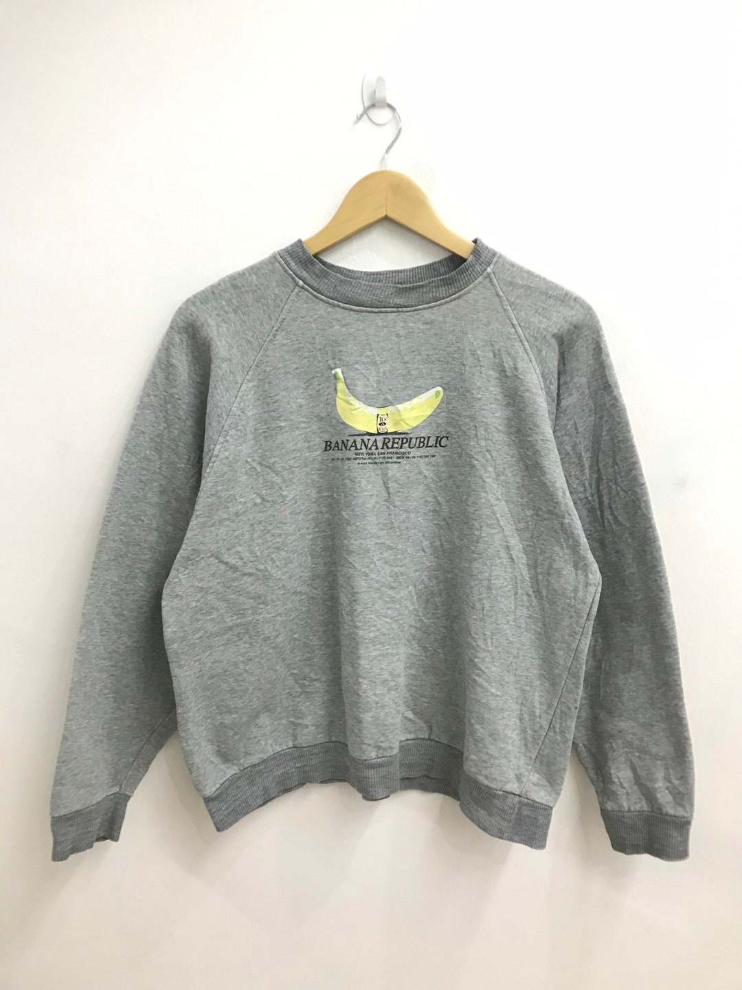 Vintage 90s Banana Republic Sweatshirt..made in USA - Etsy