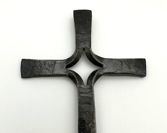Hand Forged Steel Cross: Blacksmith Friedrich's Cross