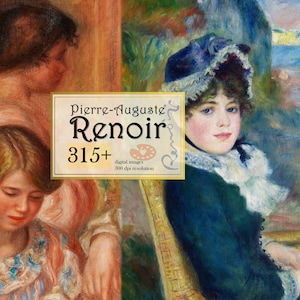 Renoir Fine Art Print Set: 150+ High-Resolution Images (Digital Download)