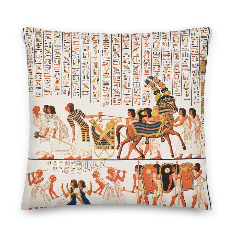 Ancient Egyptian Civilization 002 Premium Pillow Etsy