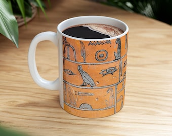 Egyptian Hieroglyphs Mug