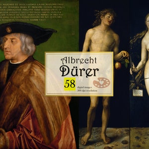 Albrecht Dürer Art Print Set: Landscape Painting, Nature Wall Art (Digital Download)