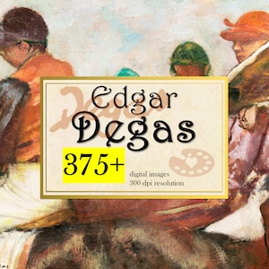 Edgar Degas Print, Digital Download Edgar Degas Poster, Landscape Painting Print, Nature Wall Art Set, Artist Print Set