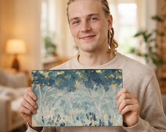 Ernst Schiess Art Work on Fabric Spun Polyester